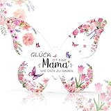 Geschenke für Mama,Mutter Geschenk von Tochter Sohn,Geburtstagsgeschenk für Beste Mama, Muttertagsgeschenk, Acryl Schmetterling Heimdekoration,Geschenke für Weihnachten Muttertag Geburtstag