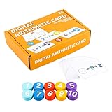 Mathe Spielzeug - Interaktive Lernspiele für Zuhause und Vorschule | Zahlen Karten Mathematik Lernhilfen für Kleinkinder - Kinder Mädchen Geburtstag Weihnachten Heimschule Kindergarten Vorschule