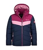 Trollkids Mädchen Winterjacke Gryllefjord, Marineblau/Violett, Größe 110