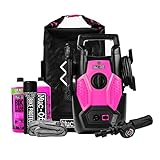 Muc-Off Fahrrad Hochdruckreiniger Set – Der Weltweit Erste Druckreiniger für Fahrräder – Fahrradzubehör Set – Fahrrad Reinigungsset mit Muc-Off Bike Cleaner, Bike Protect und Mehr!