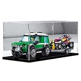 HAIWENFEIQI Acryl-Displaybox für Lego 60288 Transporter, transparente, staubdichte Displaybox, kompatibel mit Lego 60288 Bauset (Modell nicht im Lieferumfang enthalten), 33 x 15 x 15 cm (2 mm)