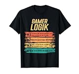 Gamer Logik Computer PC Controller Zocker Jungs T-Shirt