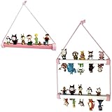 NoriKids Stange für Tonies | Regal für Tonies aus magnetischer Stange und Kordel handgefertigte Tonie Aufbewahrung für 10 bis zu 40 Tonies | Kinderregal