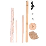 Demeras Feuerbogen Bohrer Kit Reibungsfeuer Starter Set Holzbohren Feuer Herstellung Werkzeug f¨¹r Notfall