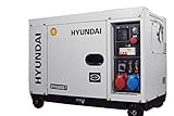 HYUNDAI HY-DHY8600SE-T Schallisolierter Dieselgenerator Full Power