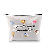 JTOUK Psychotherapeuten-Geschenk für psychische Gesundheit, Therapeuten, Make-up-Tasche, Psychotherapeuten, Überlebens-Set, Dankeschön, Geschenk für psychologische Berater/Lehrer, Survival