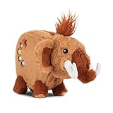 TechniSat Matti der MAMMUFANT- Flauschiger Bluetooth-Lautsprecher mit Nachtlicht für Kinder (Audioplayer, mit MP3 bespielbarem Hütchen und leistungsstarkem Akku)