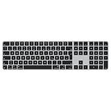 Apple Magic Keyboard mit Touch ID und Ziffernblock für Mac Modelle mit Apple Chip – Deutsch – Schwarze Tasten ​​​​​​​