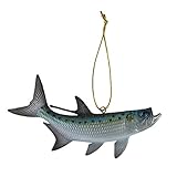 Treasure Gurus Tarpon Big Game Trophäe Fisch Weihnachtsbaum Ornament Angeln Weihnachtsgeschenk Topper