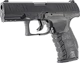 Walther Airsoft Pistole PPQ, Federdruck Waffe mit  0,5 Joule, inkl. 100 x 6 mm BB Soft-Air Kugeln und zweitem Magazin