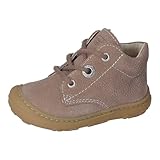 RICOSTA Unisex Stiefel Cory, Baby und Kleinkinder Lauflernschuhe, Weite: Mittel, lose Einlage, terracare, schnürstiefel, Booties, Schoko (271), 22 EU