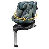 Osann Eno360 SL – 360° drehbarer Kindersitz für höchste Sicherheit: Reboard bis 4 Jahre, mitwachsend (40-150 cm), Isofix mit Standfuß, extra Schutz & Komfort – Universe Green