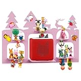 Raweao für Tonies Regal zur Aufbewahrung, Magnetisches Regal für Tonie Figuren 20-30 Stück, Wandregal für Toniebox Regale, Ideal für Kinderzimmer Dekoration und Sammeln von Figuren