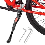 Fahrradständer für 20 24 26 Zoll Aluminiumlegierung Einstellbarer Universal Fahrrad Ständer mit Rutschfestem Gummifuß & Inbusschlüssel für Fahrrad Mountainbike Rennrad