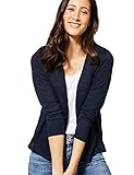 Street One Damen Nette Langarm Strickjacke, Blau (Deep Blue), 38