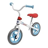 Chicco Balance Bike Bright Rocket, pedalfreies Kinderfahrrad, leichtes Balance Bike, mit verstellbarem Lenker und Sitz, max 25 kg, weiß, 2-5 Jahre, Geschenkidee