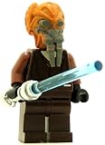 Lego Star Wars Plo Koon Minifigur + blaues Laserschwert