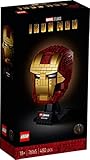 LEGO 76165 Super Heroes Marvel Iron Mans Helm, Bauset, Sammlerobjekt für Erwachsene, Geschenkidee
