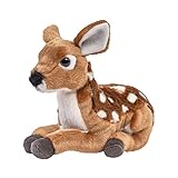 Teddys Rothenburg Rehkitz braun mit Flecken liegend 22 cm Kuscheltier
