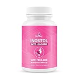 BELIVE Inositol Myo - Für Kinderwunsch, auch bei Zyklusstörungen durch PCO Syndrom – Myo-Inositol mit Folsäure, Vitamin B6 und Zink - Hochdosiert, Hormonfrei, Vegan, Zuckerfrei - 90 Inositol Kapseln