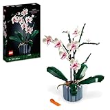 LEGO Botanicals Orchidee - Künstliche Pflanzen Set mit weißen und rosa Blumen - Modellbausatz für Erwachsene - Home und Zimmer-Deko - Botanik Kollektion - Geschenke für Frauen und Männer 10311