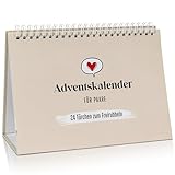 Darlena Adventskalender für Paare | Date Adventskalender für Erwachsene 2024 | Pärchen, Paar Adventkalender | Geschenk für Männer, Frauen, Freund & Freundin | Nikolausgeschenk für ihn & sie