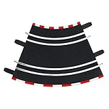 Carrera - 20061611 20061611 GO!!! Kurve 1/45°, 4 Stück, 29.4 L x 3.0 H x 20.4 W (cm)