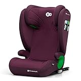 kk Kinderkraft JUNIOR FIX2 I-SIZE Kindersitz 15-36kg, mit Isofix, Gruppe 2/3, 100-150 cm, Einstellbare Rückenlehne, Kopfstütze, spezielle Sicherheitssysteme, Leicht zu tragen, Burgund, 6.3 kg