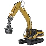 VGEBY1 Holzgreifer Modell, Technik Holzbearbeitungs Bagger LKW Spielzeug 1:50 Legierungs BAU Auto Fahrzeug Spielzeug Greifend