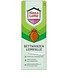 Nexa Lotte Bettwanzen Leimfalle, 2 Stück, effektive Bekämpfung und Prävention von Bettwanzenbefall in Schlafzimmern, Grün