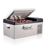 Alpicool C15 Kühlbox 12v Mini Kühlschrank Elektrische Camping-Gefrierbox Klein Tragbare für Auto, Lkw, Boot, RV mit USB Anschluss