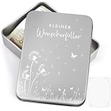 MEJOSER Wunscherfüller Geldgeschenke Verpackung Geburtstag Geschenkbox Pusteblumen Dose Schachtel Glücksbringer für Weihnachten Reisen Hochzeit Jugendweihe Lustige Geschenke für Männer Frauen