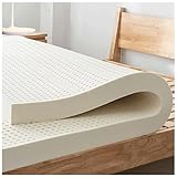 100% Naturlatex Super Soft, Premium Naturlatex Matratzenauflage, Hilfe zur Entlastung der Schulter,2.5cm,110x140cm(43x55in)
