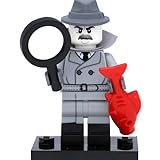 71045 Minifigures - Serie 25 - Sammelfigur für Lego Fans: #1 Film Noir Detektiv