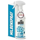 Envira Milbenspray für Matratzen 500 ml - Hochwirksames Abwehrspray gegen Milben & Hausstaubmilben - Anti Milben Spray - Milbenschutz für Allergiker - Mit dezentem Zitrusduft, geruchsarm