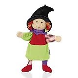 Sterntaler 3622016 Handpuppe Hexe, Ideal für Puppentheater und Rollenspiele, 29 x 21 x 7 cm, Mehrfarbig