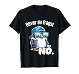 T-Shirt Herren lustige Sprüche Bevor du fragst Nö Lustiges T-Shirt