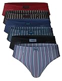 7 Days Herren Slip klassisch als 6er oder 12er Pack aus Microfaser mit Elasthan 6er Pack XL