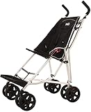 MobiQuip XL Kinderwagen, Buggy für Kinder mit Besonderen Bedürfnissen, buggy für größere kinder, Rehabuggy, Kinderwagen Buggy bis 30kg - 50kg in Schwarzer