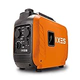 IXES Inverter Benzin Stromerzeuger IX-IVG-2500 Stromgenerator Notstromaggregat | mit Invertertechnik für sensibler Elektronik | 2000W Leistung | Steckdosen 2x 230V / 2x USB Typ A | 64,1dB Lautstärke