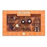 Heilemann Bauernhof Schokoladen-Figuren Geschenkpackung Vollmilch Schokolade, 100 g