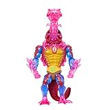 Masters of the Universe Origins Turtles of Grayskull Rattlor Reptile Wars Bewegliche Actionfigur, Teenage Mutant Ninja und MOTU Crossover Helden-Spielzeug, JBN01, [Mehrfarbig]