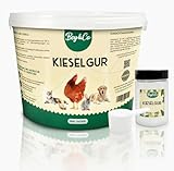 Bey&Co® Kieselgur-Pulver für Nutztiere und Haustiere I mehr Hygiene, weiße Kieselgur für Hühnerstall Garten Wohnung, Hühner Katzen Hunde (1.45 KG)