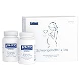 Pure Encapsulations - Schwangerschafts Box - Rundumversorgung für Frauen - Kinderwunsch, Schwangerschaft und Stillzeit - Omega 3, Folat, Magnesium, Vitamin A, B und C, und vieles mehr - 2 x 60 Kapseln