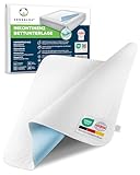 Sensalou Matratzen Auflage 75x90 cm wasserdicht - 2 Stück Inkontinenz Matratzenschutz Unterlage waschbar