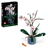 LEGO 10311 Icons Orchidee, Künstliche Pflanzen Set mit Blumen, Geschenk zu Weihnachten für Ehefrau oder Ehemann, Sie und Ihn, Modellbausatz für Erwachsene, Home und Zimmer-Deko, Botanische Sammlung