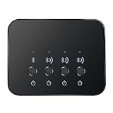 Tonysa Tonysa Audio-Bluetooth-Adapter, kabelloses Stereo-Bluetooth 4.0 mit Telefon-Tablet-Notebook für Musik-Streaming-Soundsystem, Audio-Adapter, Musik-Sharing-Gerät 1 In 3 Out mit Computer-TV