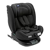 Chicco Unico Evo I-Size, Kindersitz 0-36 Kg, für Kinder von 40 bis 150 cm, homologiert ECE R129/03, Isofix 360° drehbar und neigbar, Gruppe 0+/1/2/3 von 0 bis 12 Jahren, Schwarz