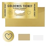 Gutscheine Zum Selber Ausfüllen,Goldenes Ticket,Adventskalender Füllung Frauen,Geschenke Sachen für Adventskalender,Männer Füllung,Geschenke Frau Gutschein Zum Selber Ausfüllen Ideen Zum Befüllen