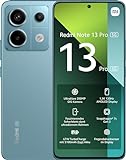 Xiaomi Redmi Note 13 Pro 5G Smartphone, 8+256GB, Handy ohne Vertrag, 6,67' 1,5K AMOLED Display, 5.100 mAh, 200MP Kamera, Dual-SIM, Blau